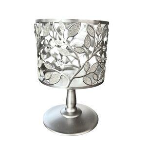 Bath & Body Works Dogwood Pedastal 3 Wick Candle Holder
